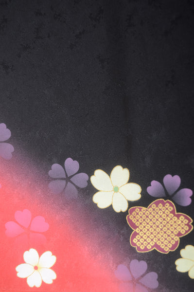 Long-sleeved kimono 6 items set / Furisode / FK#1-223