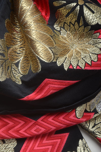 Long-sleeved kimono 6 items set / Furisode / FK#1-223