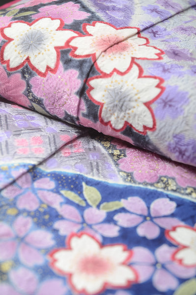 Long-sleeved kimono 6 items set / Furisode / FK#1-225