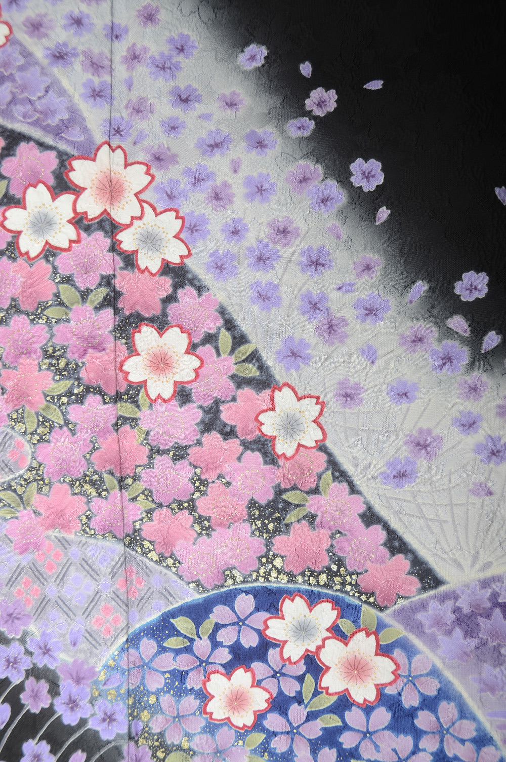 Long-sleeved kimono 6 items set / Furisode / FK#1-225