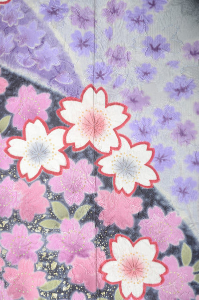 Long-sleeved kimono 6 items set / Furisode / FK#1-225