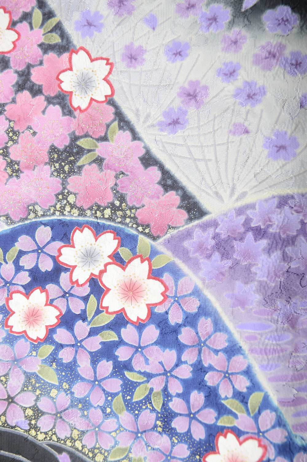 Long-sleeved kimono 6 items set / Furisode / FK#1-225