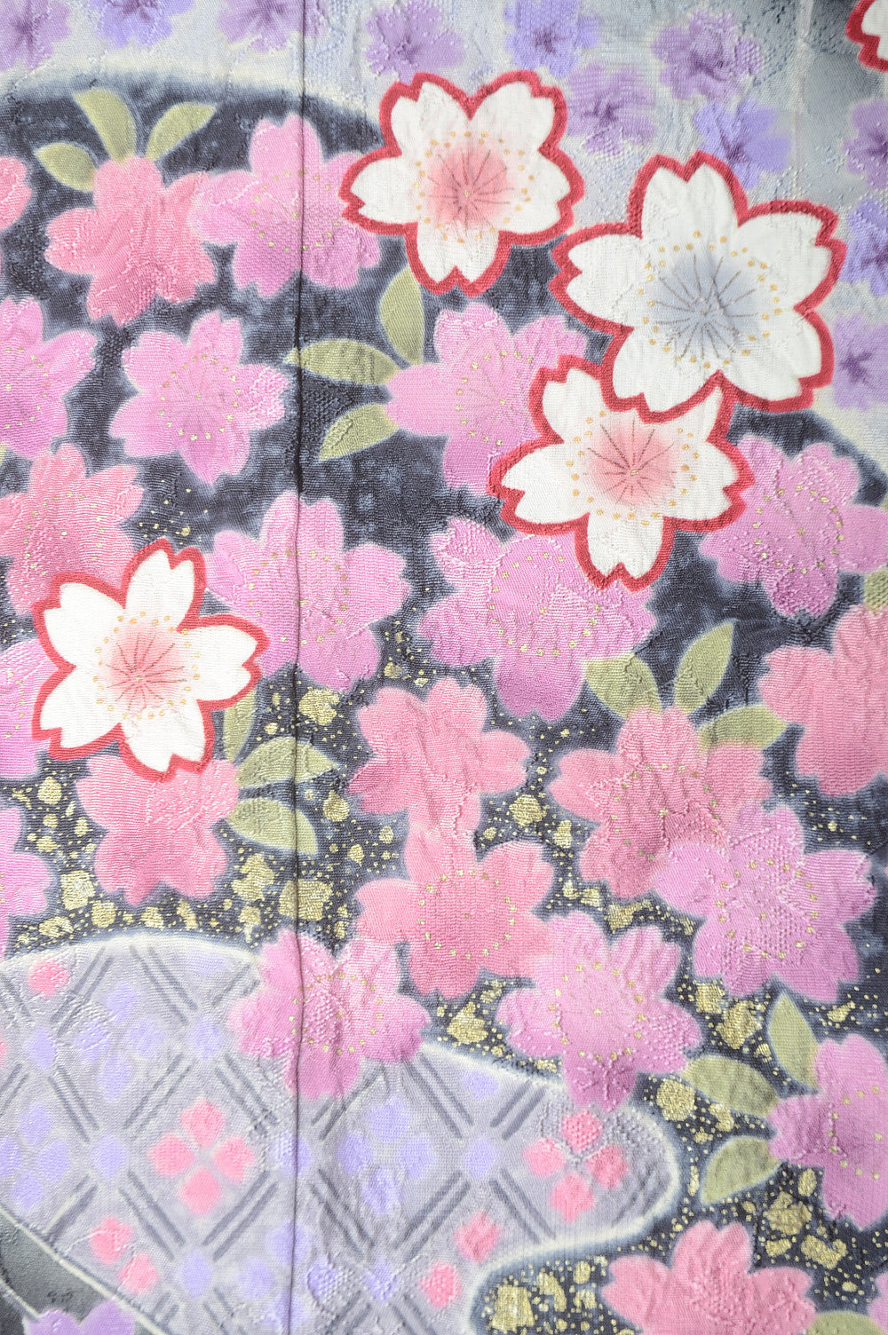 Long-sleeved kimono 6 items set / Furisode / FK#1-225