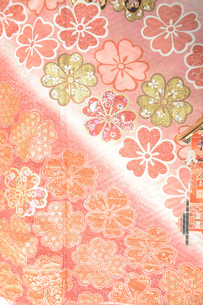 Japanese kimono 6 items set / TK #1-473
