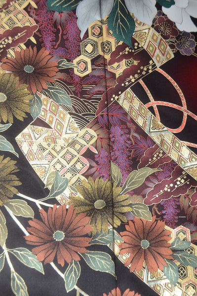 Long-sleeved kimono 6 items set / Furisode / FK#1-227