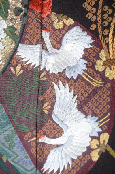 Long-sleeved kimono 6 items set / Furisode / FK#1-228