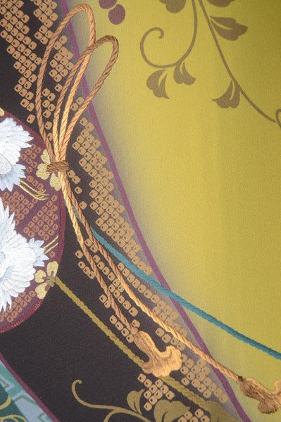 Long-sleeved kimono 6 items set / Furisode / FK#1-228