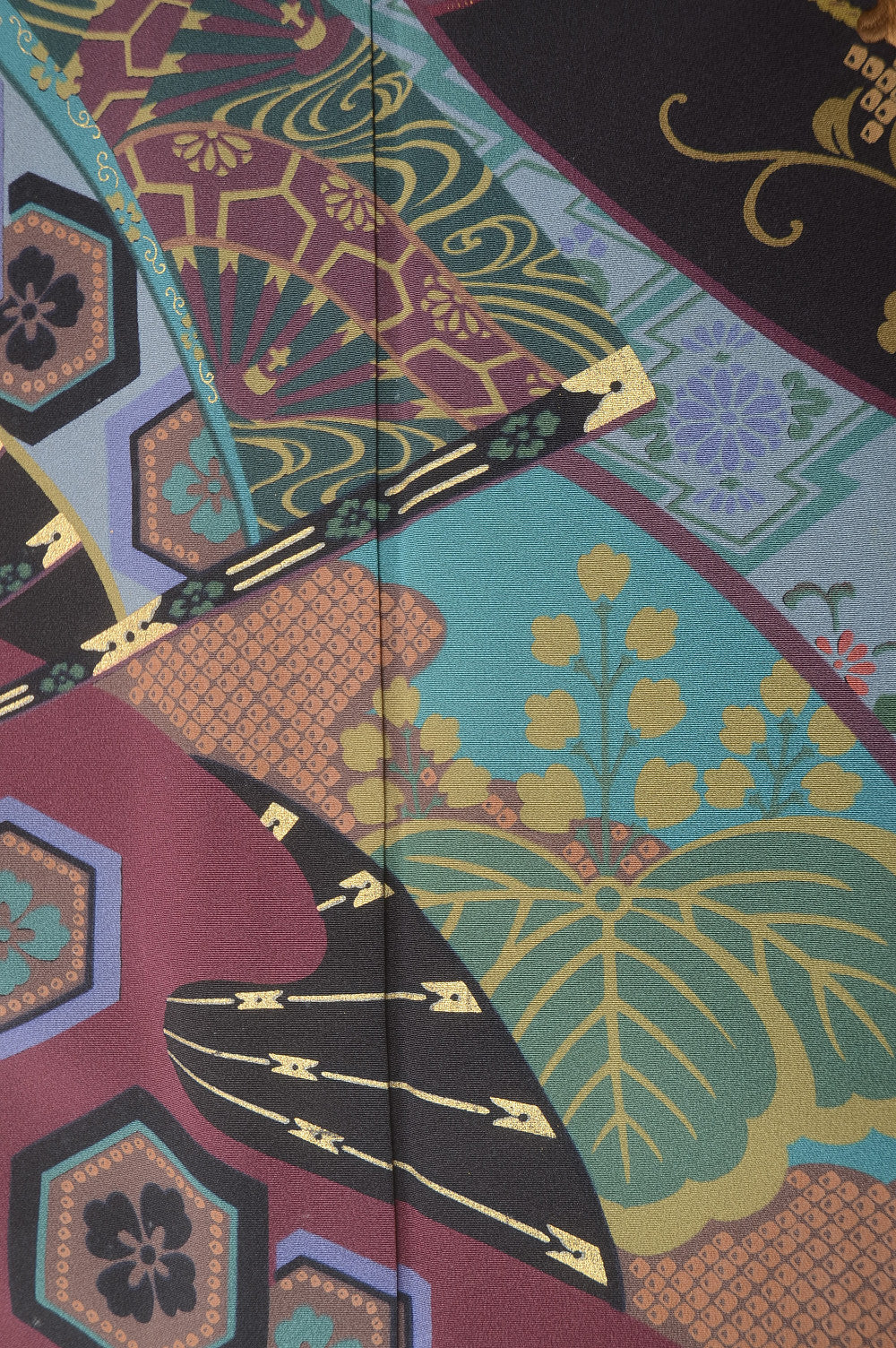 Long-sleeved kimono 6 items set / Furisode / FK#1-228