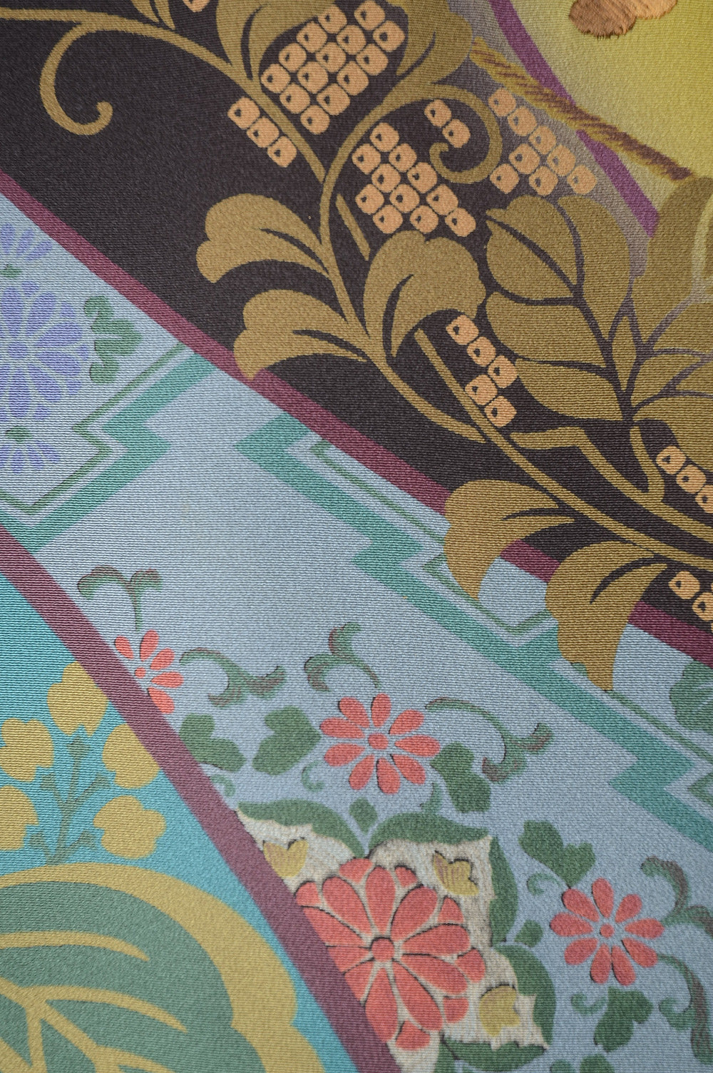 Long-sleeved kimono 6 items set / Furisode / FK#1-228