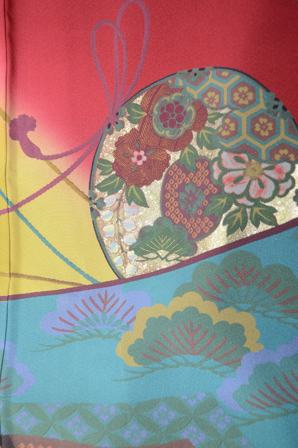 Long-sleeved kimono 6 items set / Furisode / FK#1-228