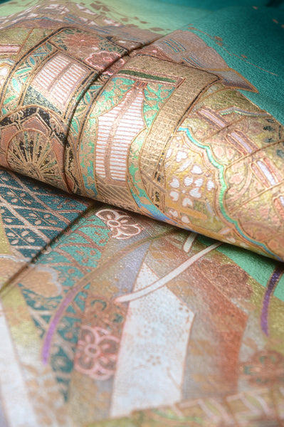 Long-sleeved kimono 6 items set / Furisode / FK#1-229