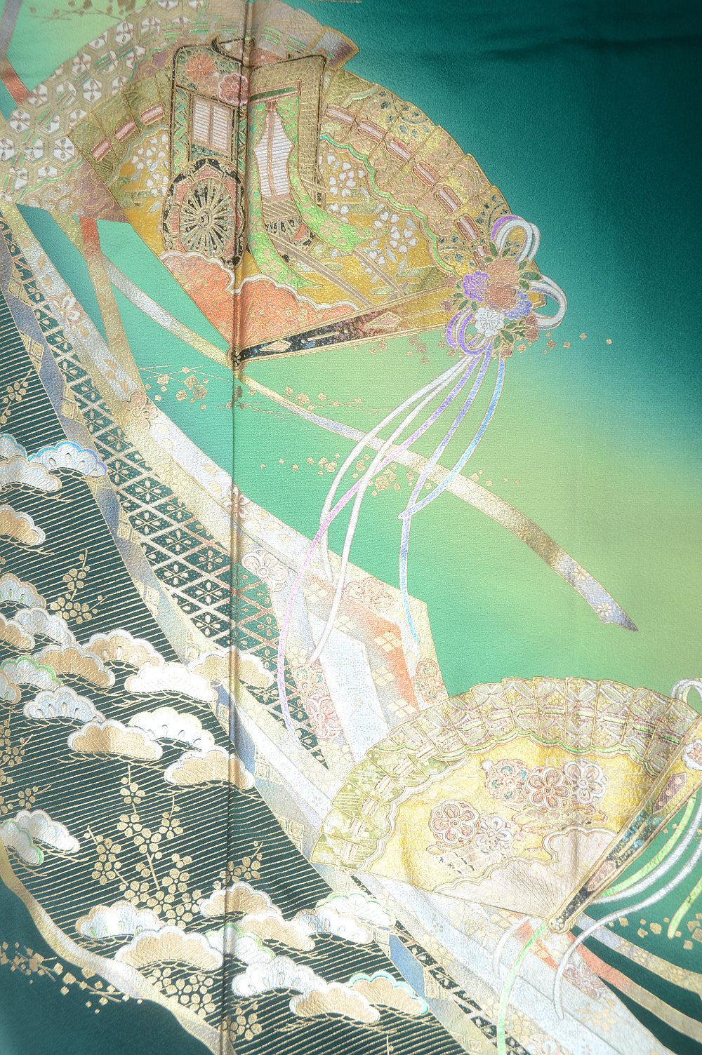 Long-sleeved kimono 6 items set / Furisode / FK#1-229