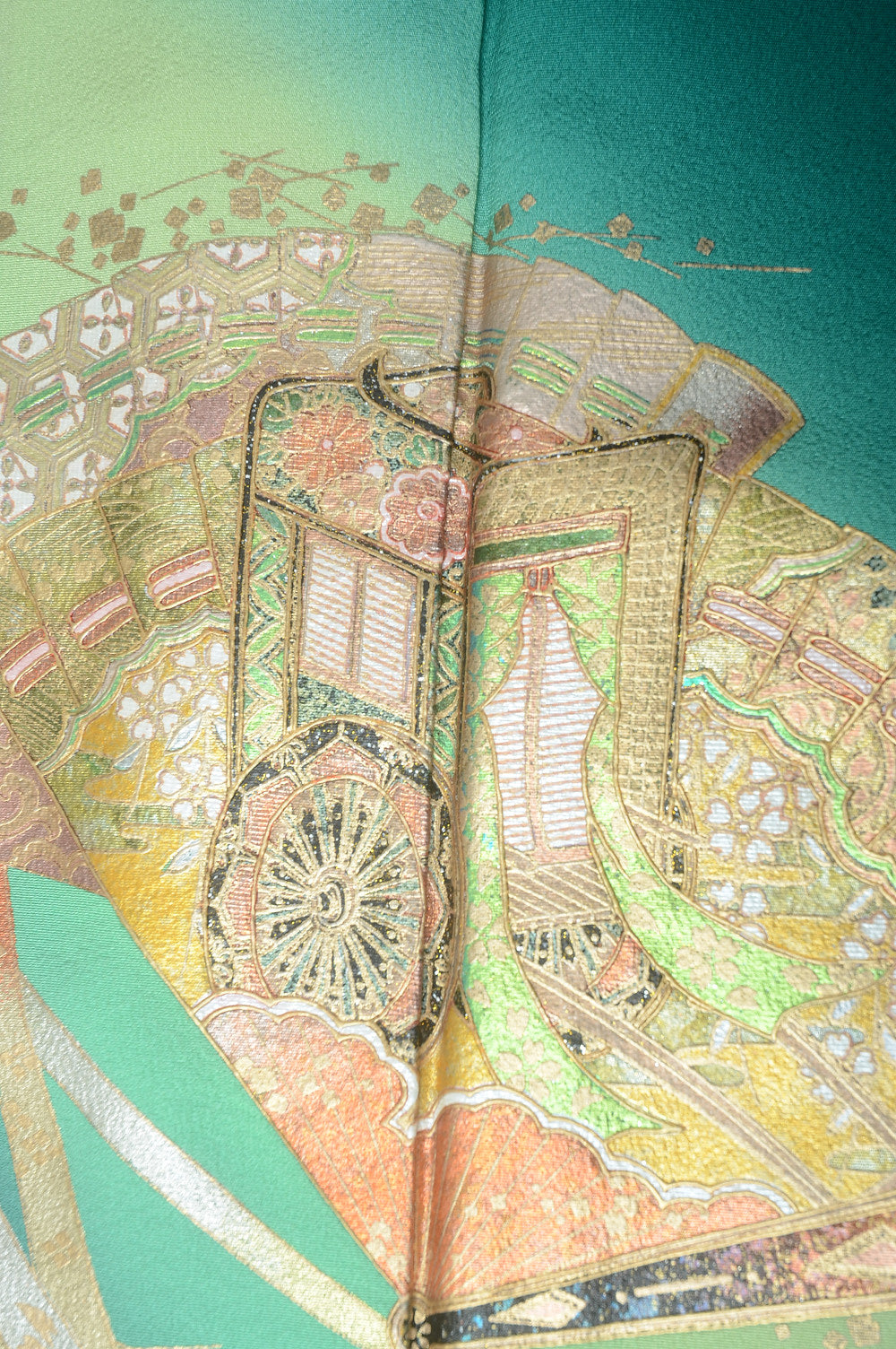 Long-sleeved kimono 6 items set / Furisode / FK#1-229