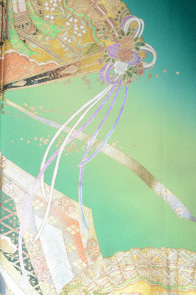 Long-sleeved kimono 6 items set / Furisode / FK#1-229