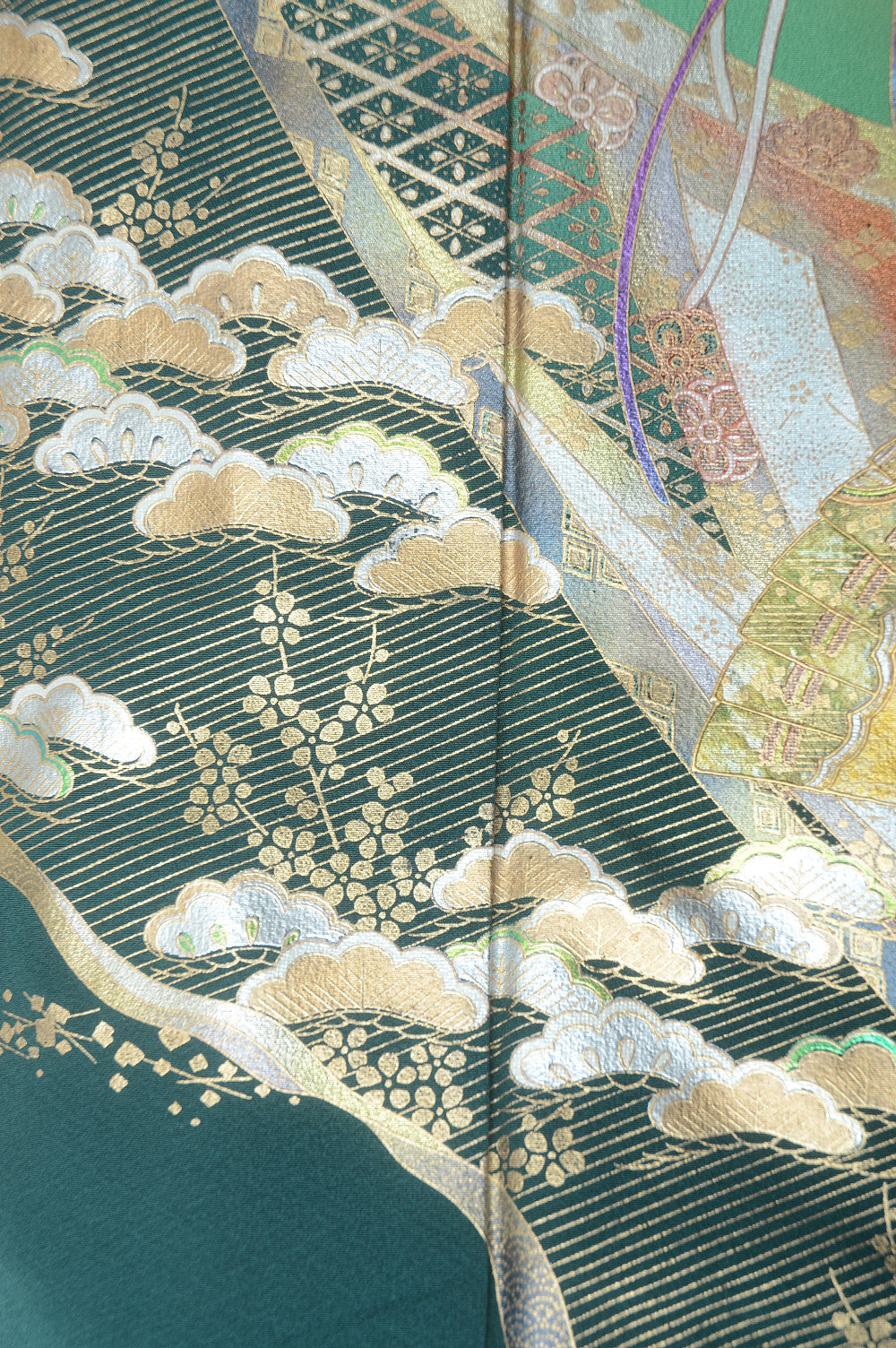 Long-sleeved kimono 6 items set / Furisode / FK#1-229