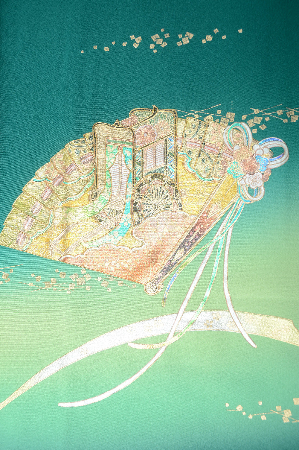 Long-sleeved kimono 6 items set / Furisode / FK#1-229