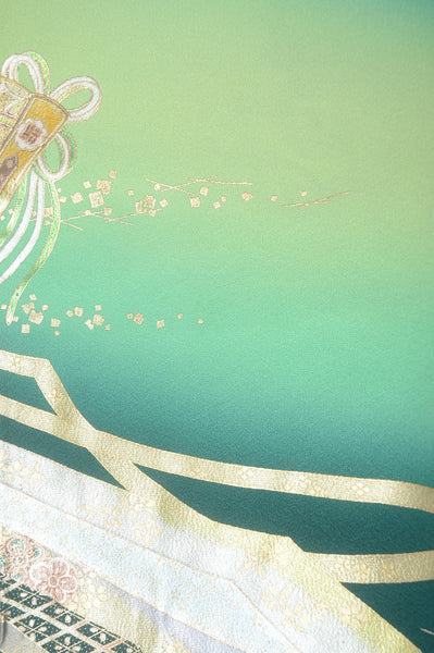 Long-sleeved kimono 6 items set / Furisode / FK#1-229