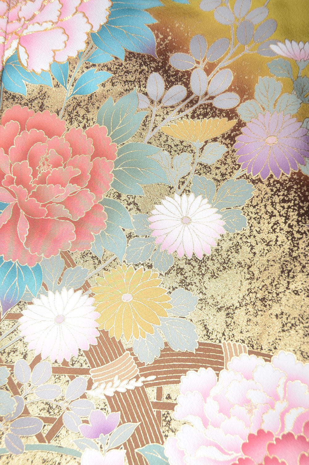 Long-sleeved kimono 6 items set / Furisode / FK#1-231