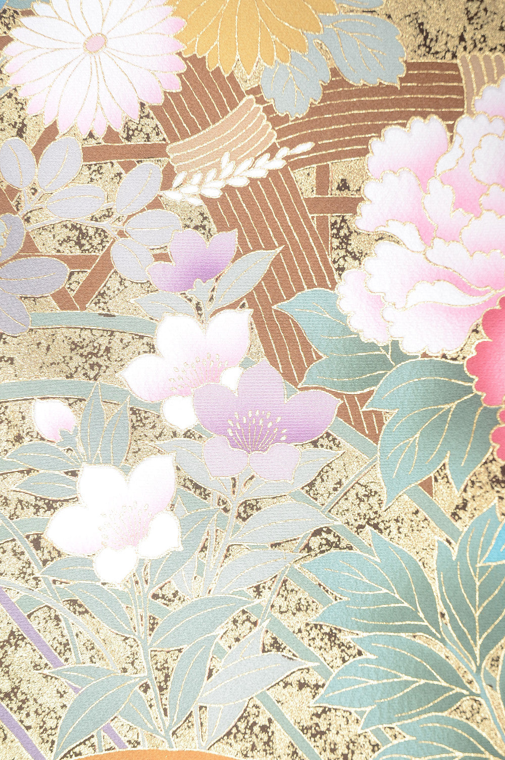 Long-sleeved kimono 6 items set / Furisode / FK#1-231