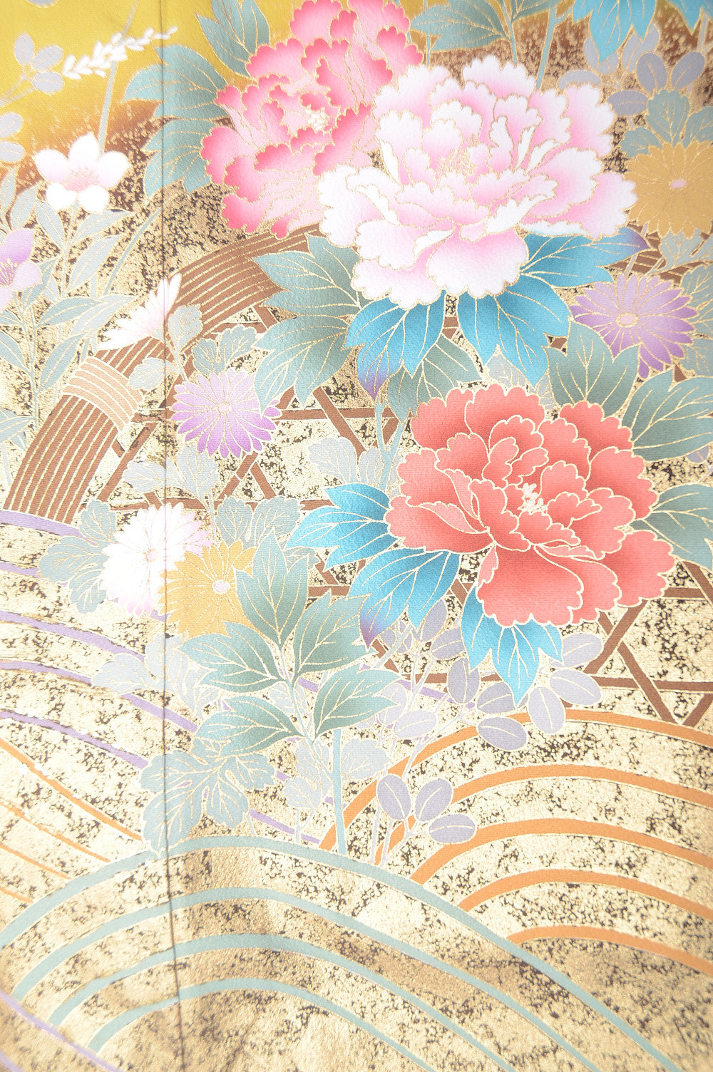 Long-sleeved kimono 6 items set / Furisode / FK#1-231