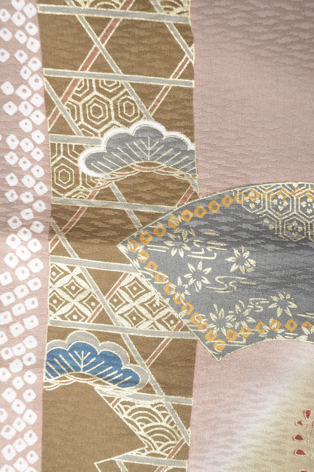 Long-sleeved kimono 6 items set / Furisode / FK#1-233