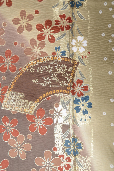 Long-sleeved kimono 6 items set / Furisode / FK#1-233