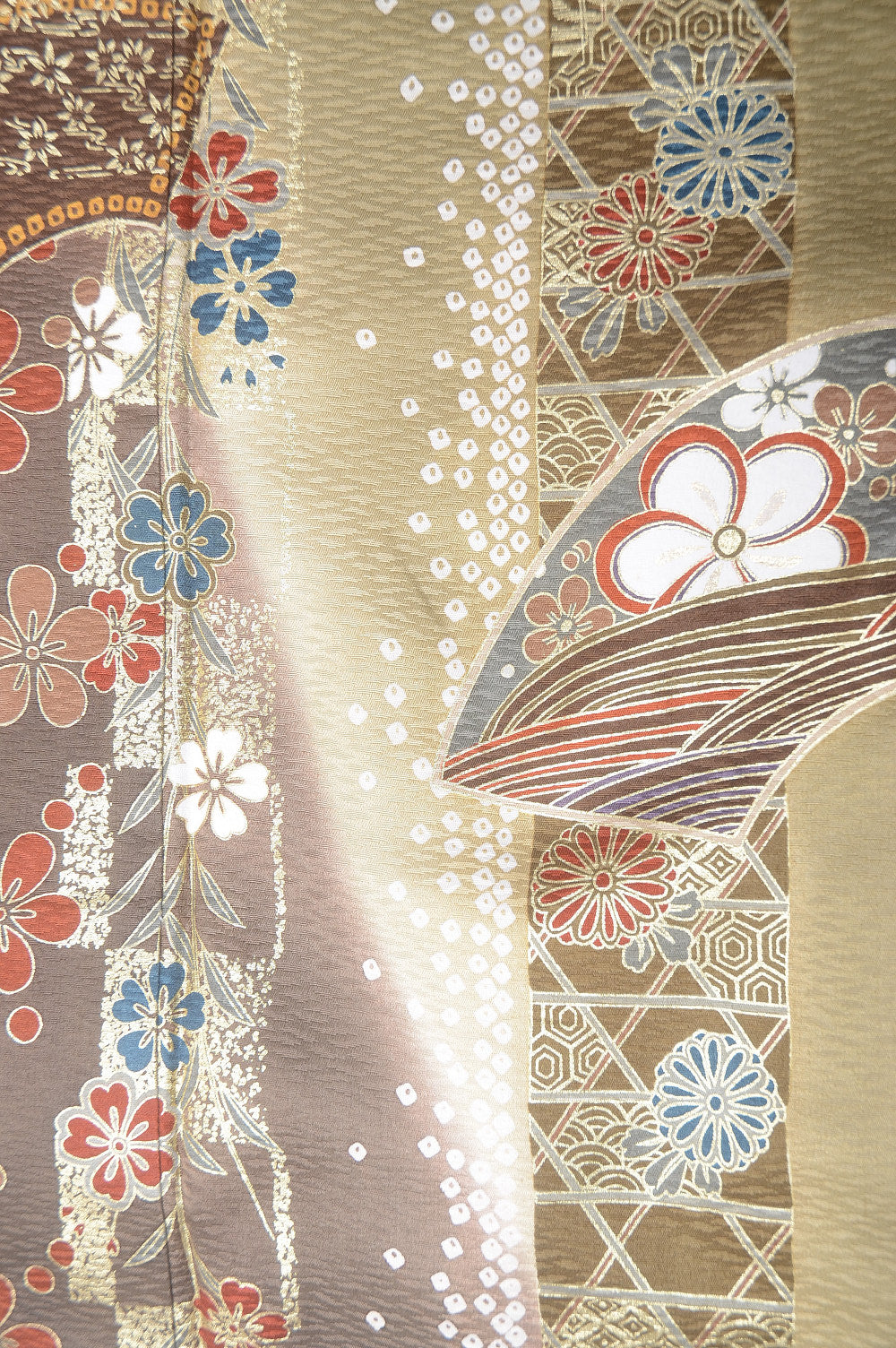 Long-sleeved kimono 6 items set / Furisode / FK#1-233