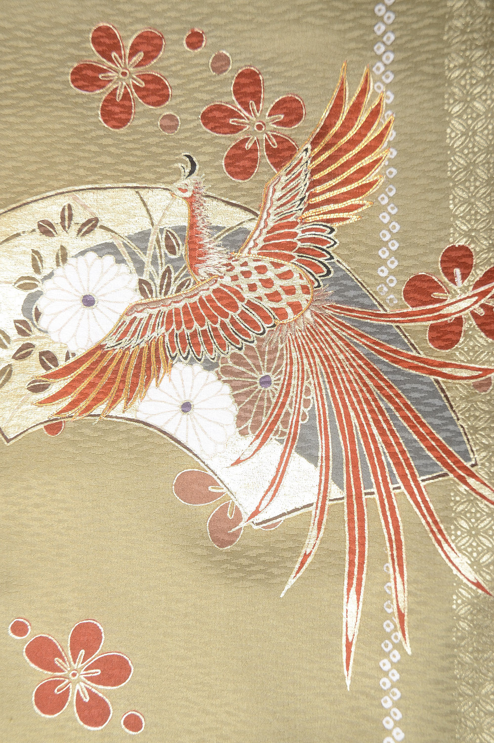 Long-sleeved kimono 6 items set / Furisode / FK#1-233