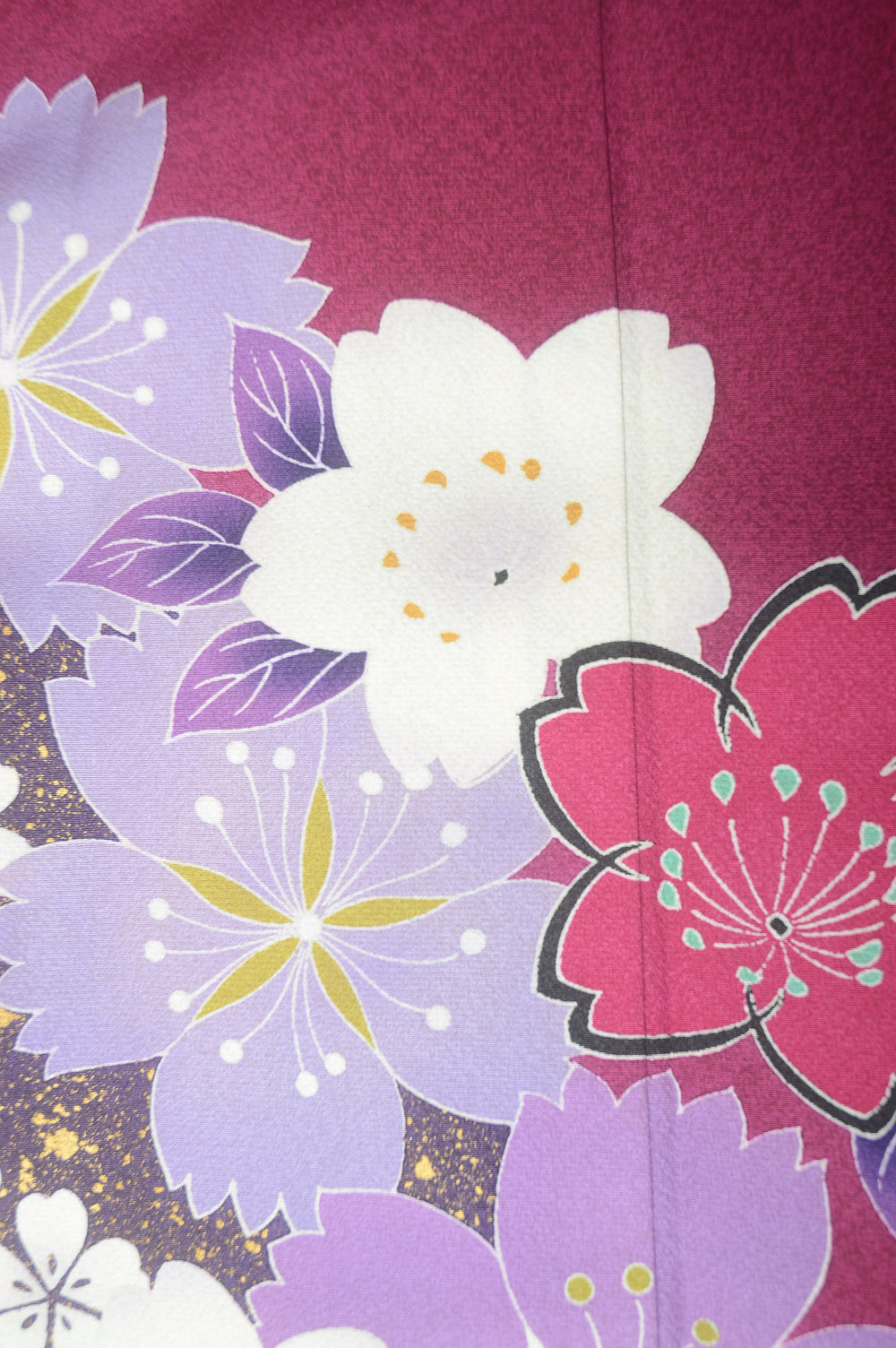 Long-sleeved kimono 6 items set / Furisode / FK#1-315