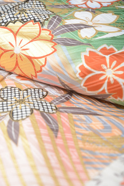 Long-sleeved kimono 6 items set / Furisode / FK#1-316