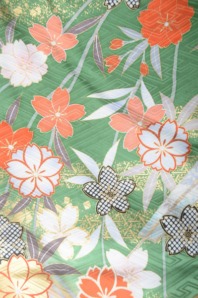 Long-sleeved kimono 6 items set / Furisode / FK#1-316