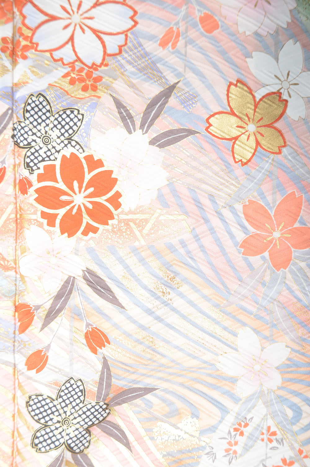 Long-sleeved kimono 6 items set / Furisode / FK#1-316