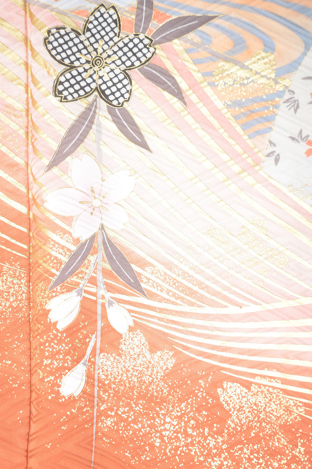 Long-sleeved kimono 6 items set / Furisode / FK#1-316