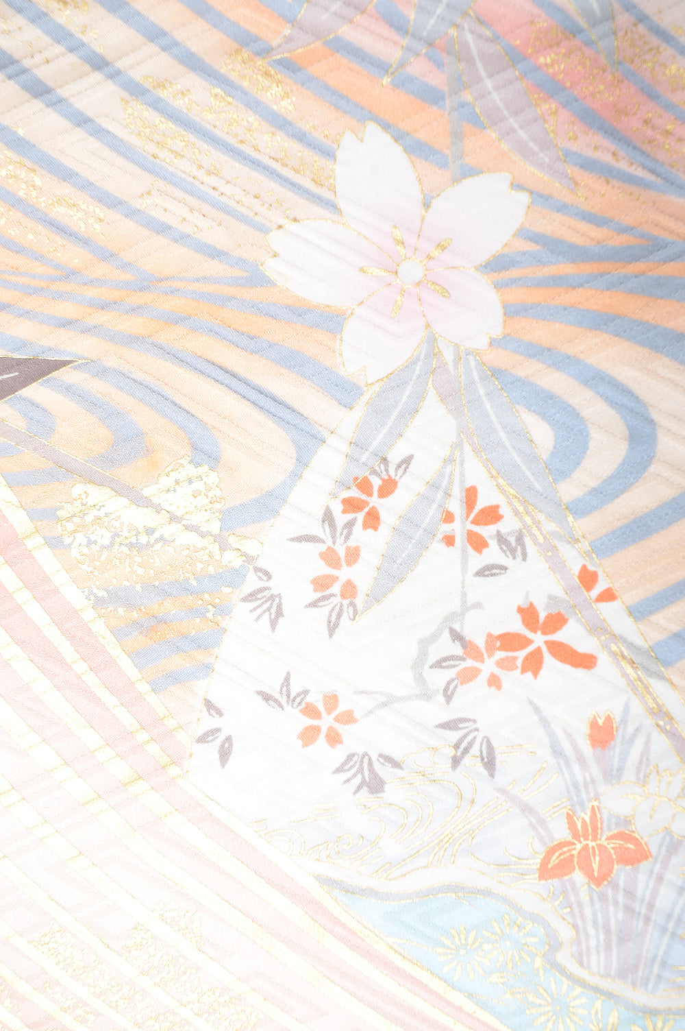 Long-sleeved kimono 6 items set / Furisode / FK#1-316