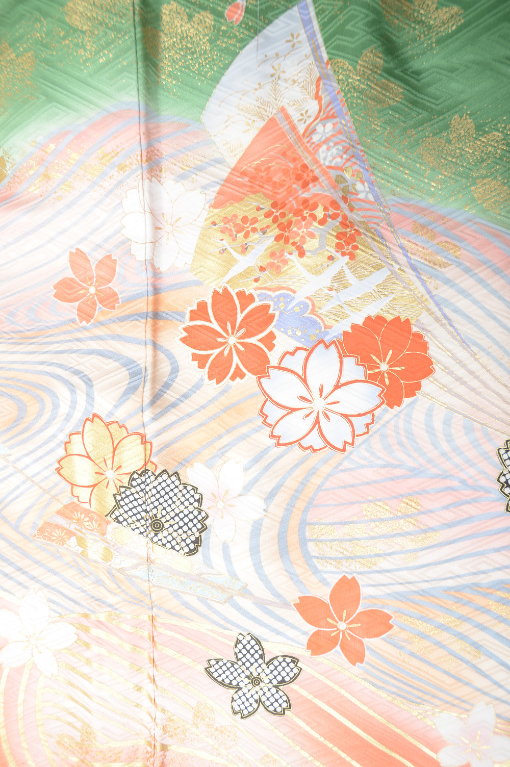 Long-sleeved kimono 6 items set / Furisode / FK#1-316