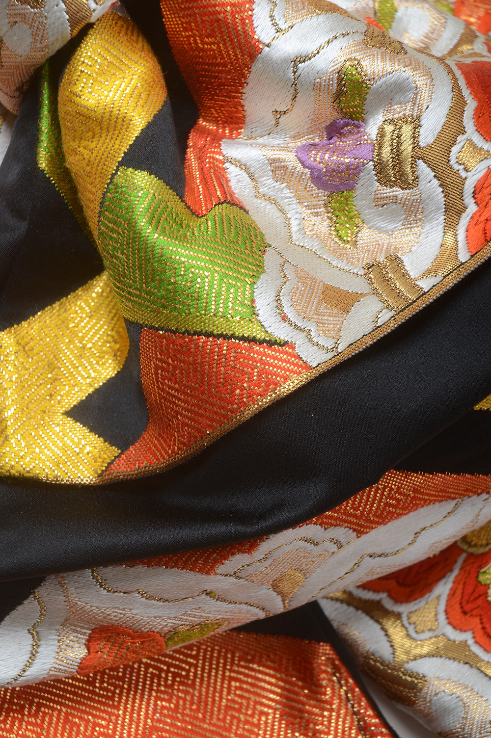 Long-sleeved kimono 6 items set / Furisode / FK#1-318