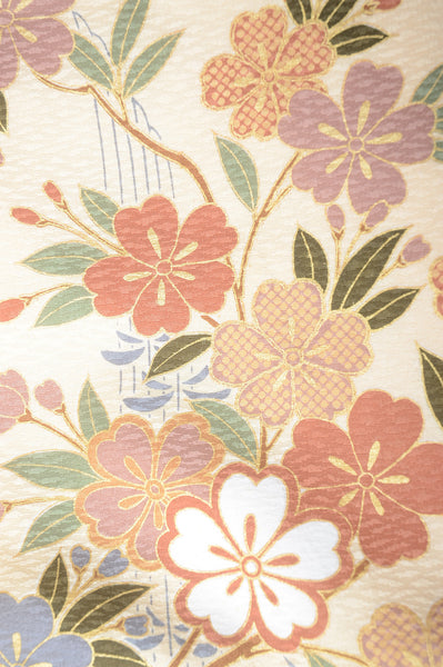 Long-sleeved kimono 6 items set / Furisode / FK#1-321