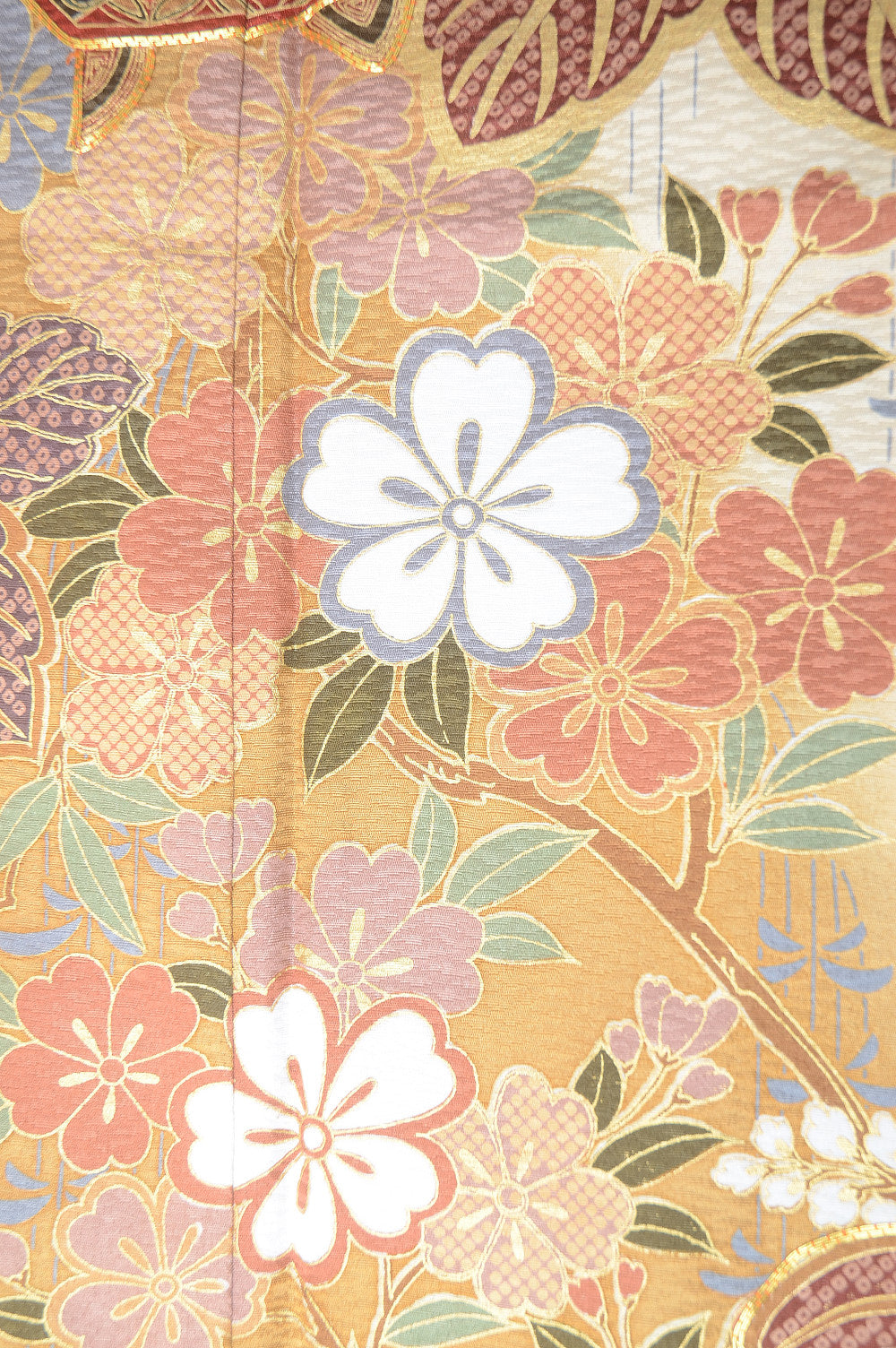 Long-sleeved kimono 6 items set / Furisode / FK#1-321