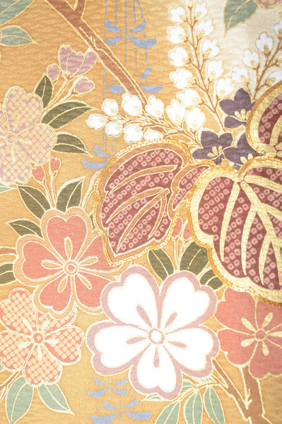 Long-sleeved kimono 6 items set / Furisode / FK#1-321