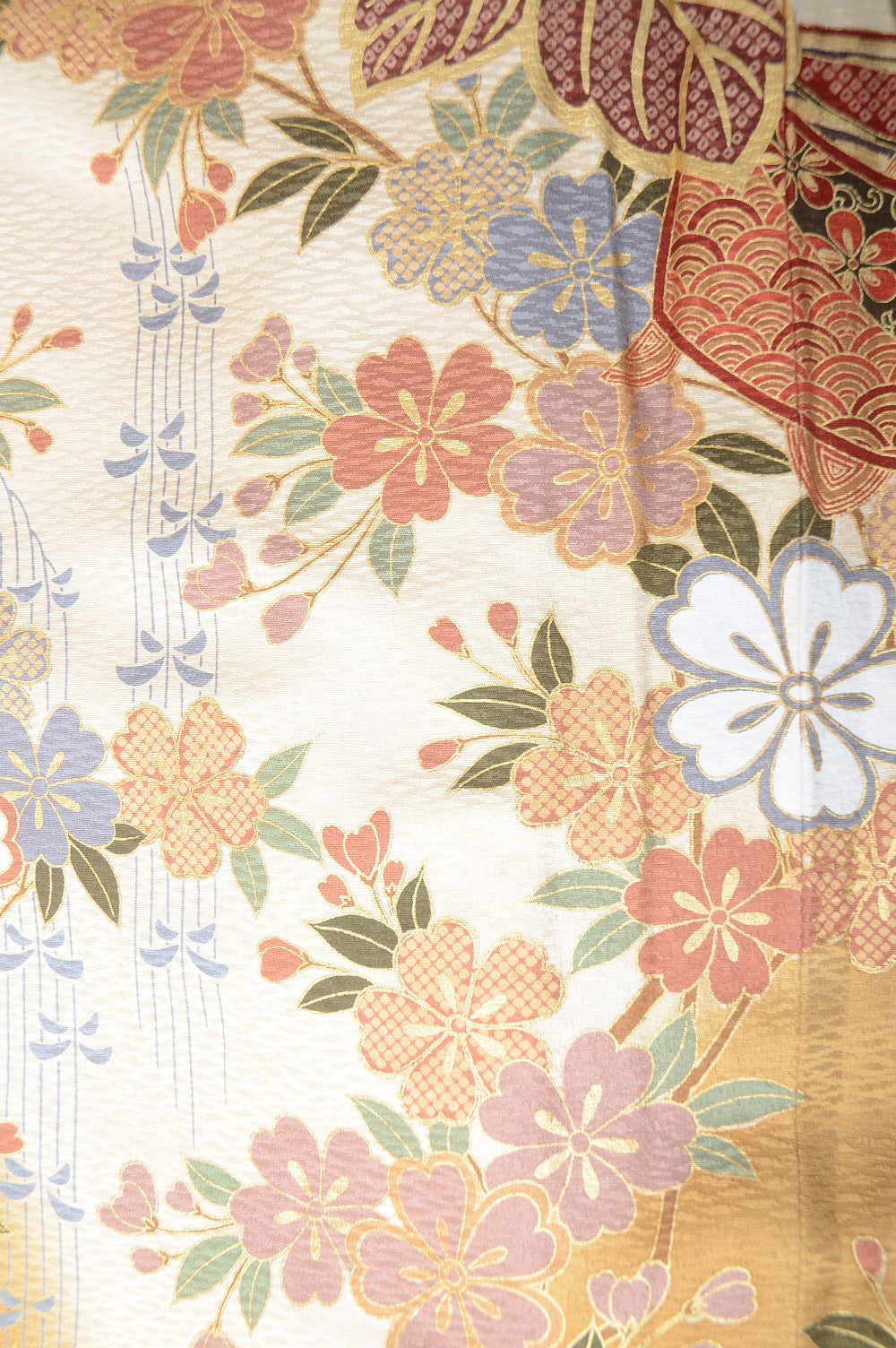 Long-sleeved kimono 6 items set / Furisode / FK#1-321