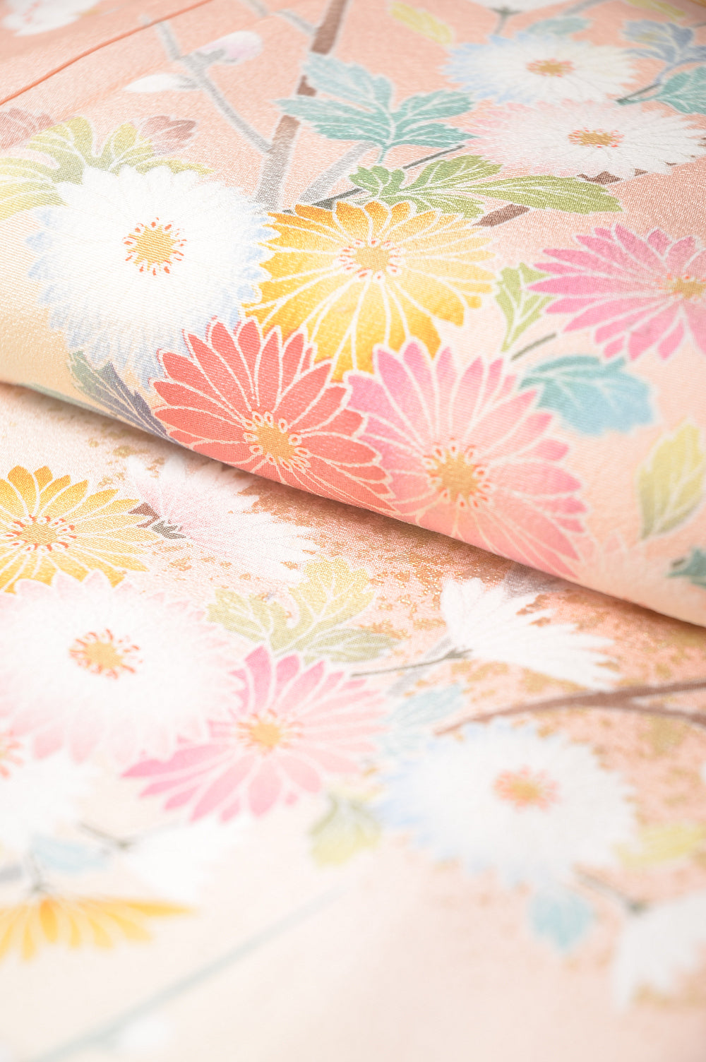 Long-sleeved kimono 6 items set / Furisode / FK#1-322