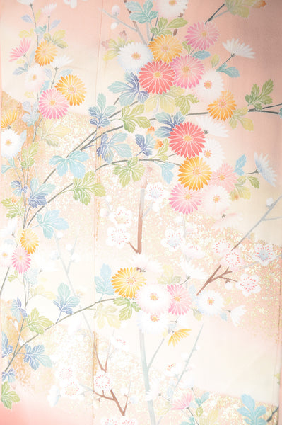 Long-sleeved kimono 6 items set / Furisode / FK#1-322