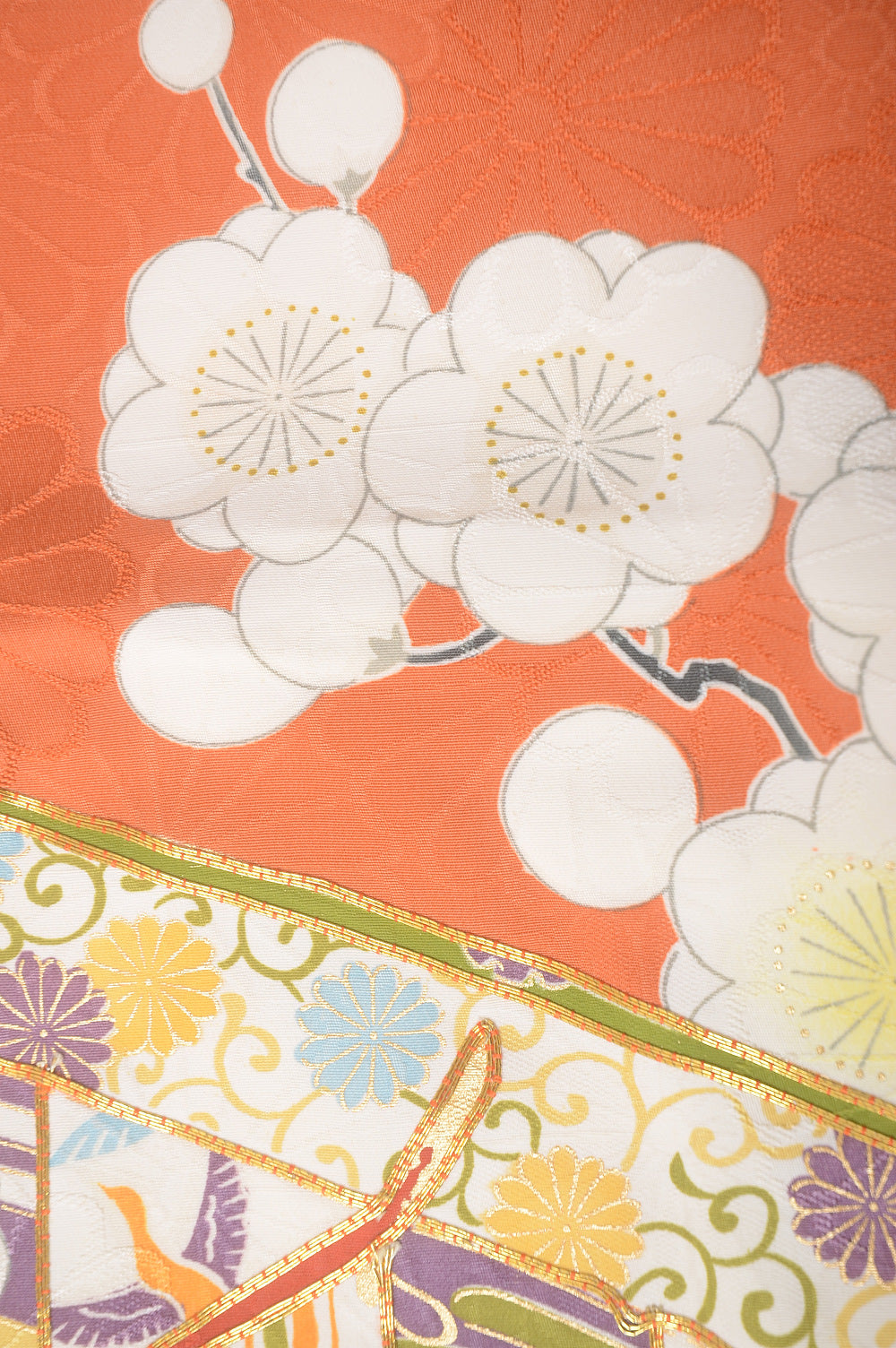 Long-sleeved kimono 6 items set / Furisode / FK#1-323