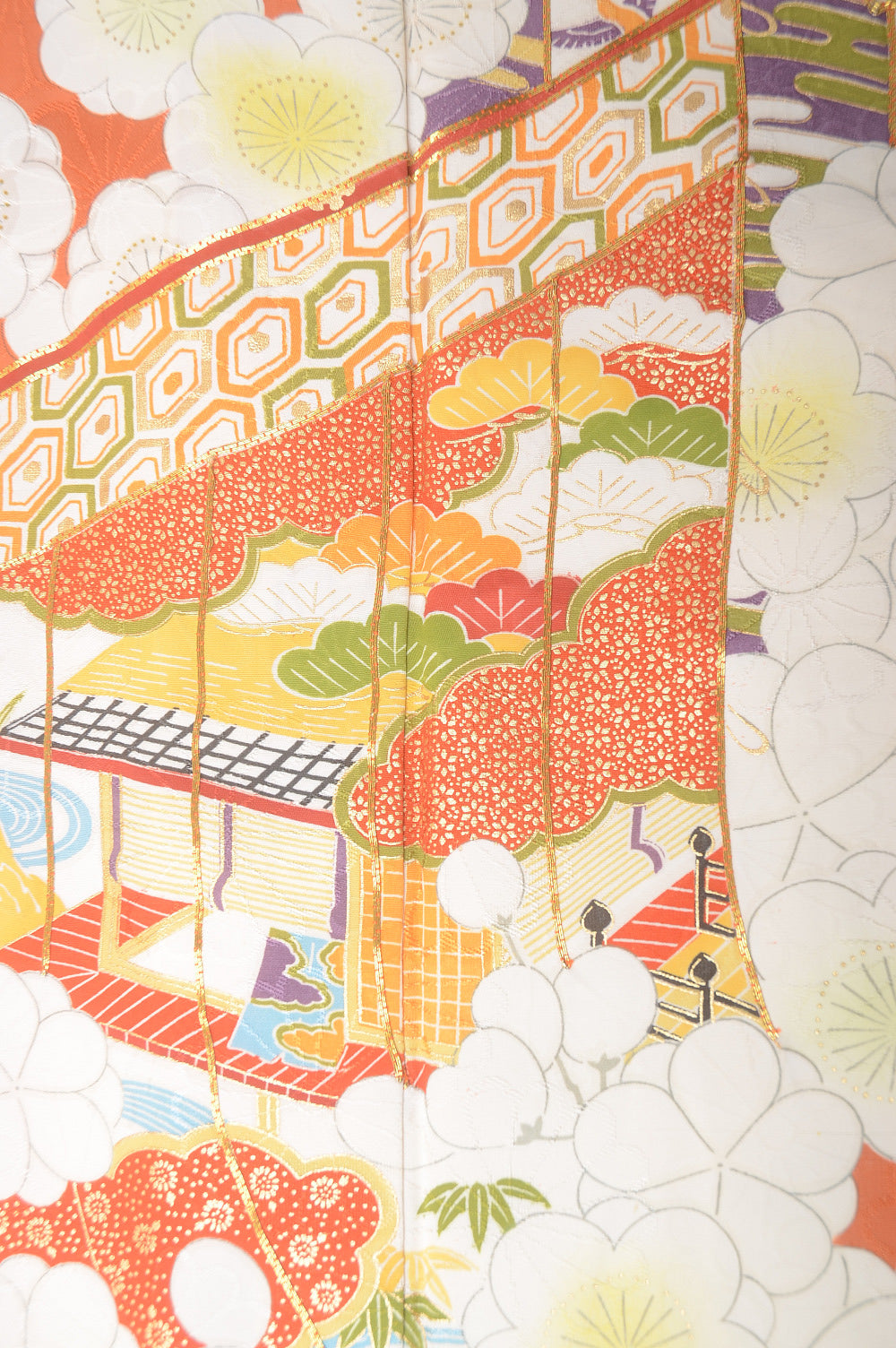 Long-sleeved kimono 6 items set / Furisode / FK#1-323