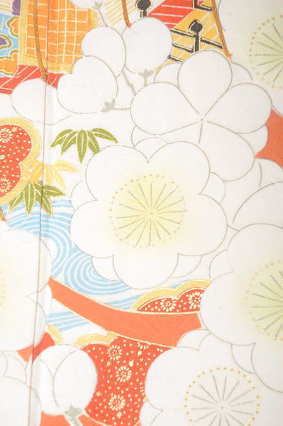 Long-sleeved kimono 6 items set / Furisode / FK#1-323