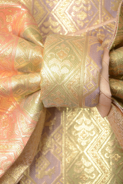 Long-sleeved kimono 6 items set / Furisode / FK#1-323