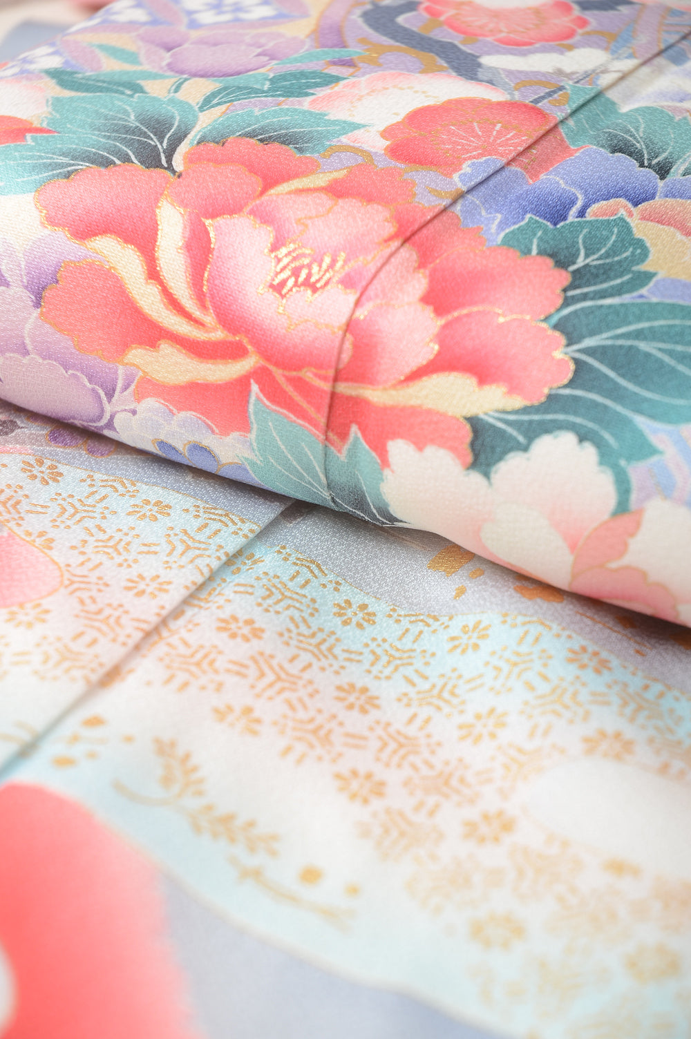Long-sleeved kimono 6 items set / Furisode / FK#1-324