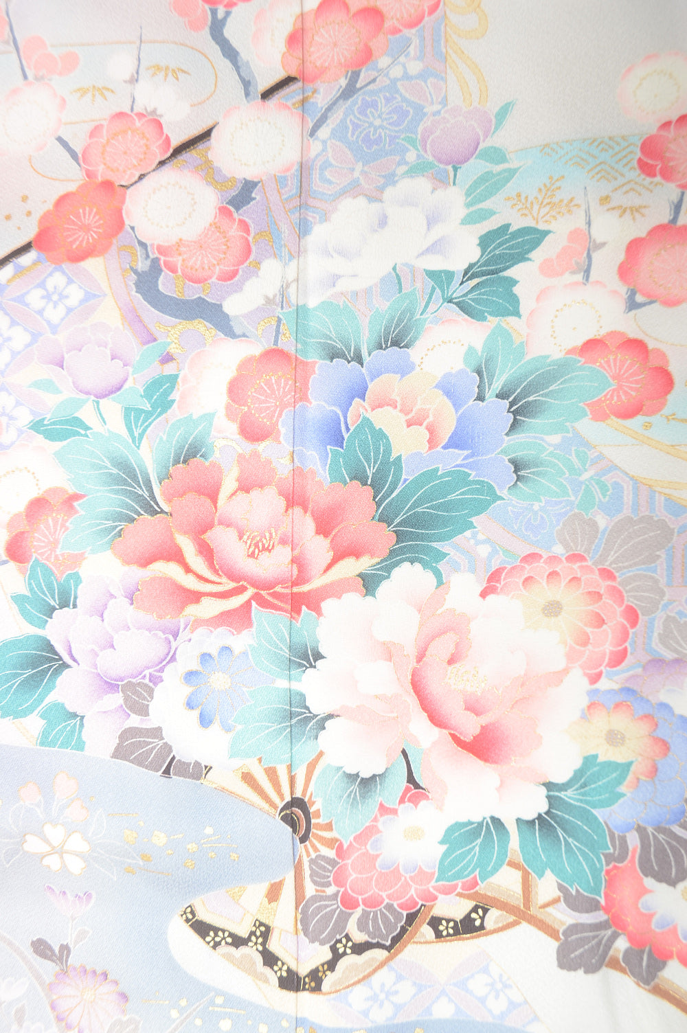 Long-sleeved kimono 6 items set / Furisode / FK#1-324