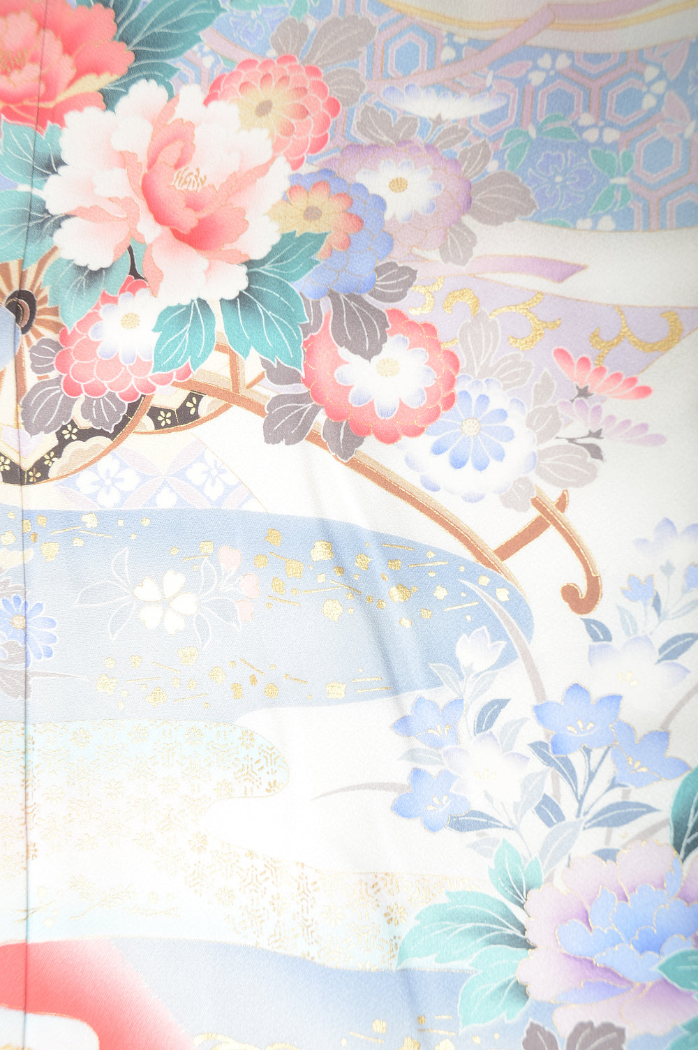 Long-sleeved kimono 6 items set / Furisode / FK#1-324