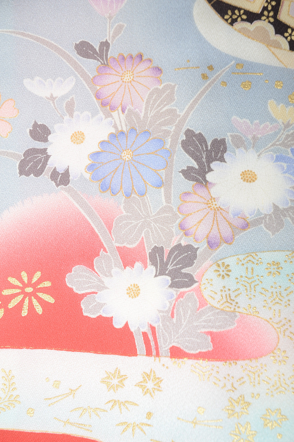 Long-sleeved kimono 6 items set / Furisode / FK#1-324